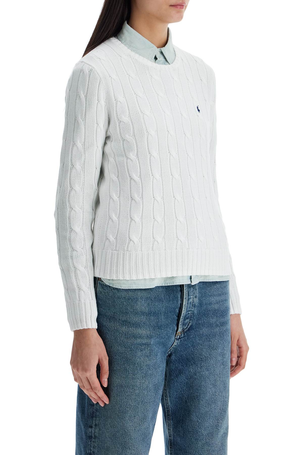 Polo Ralph Lauren cable knit cotton sweater - VivaceVenus