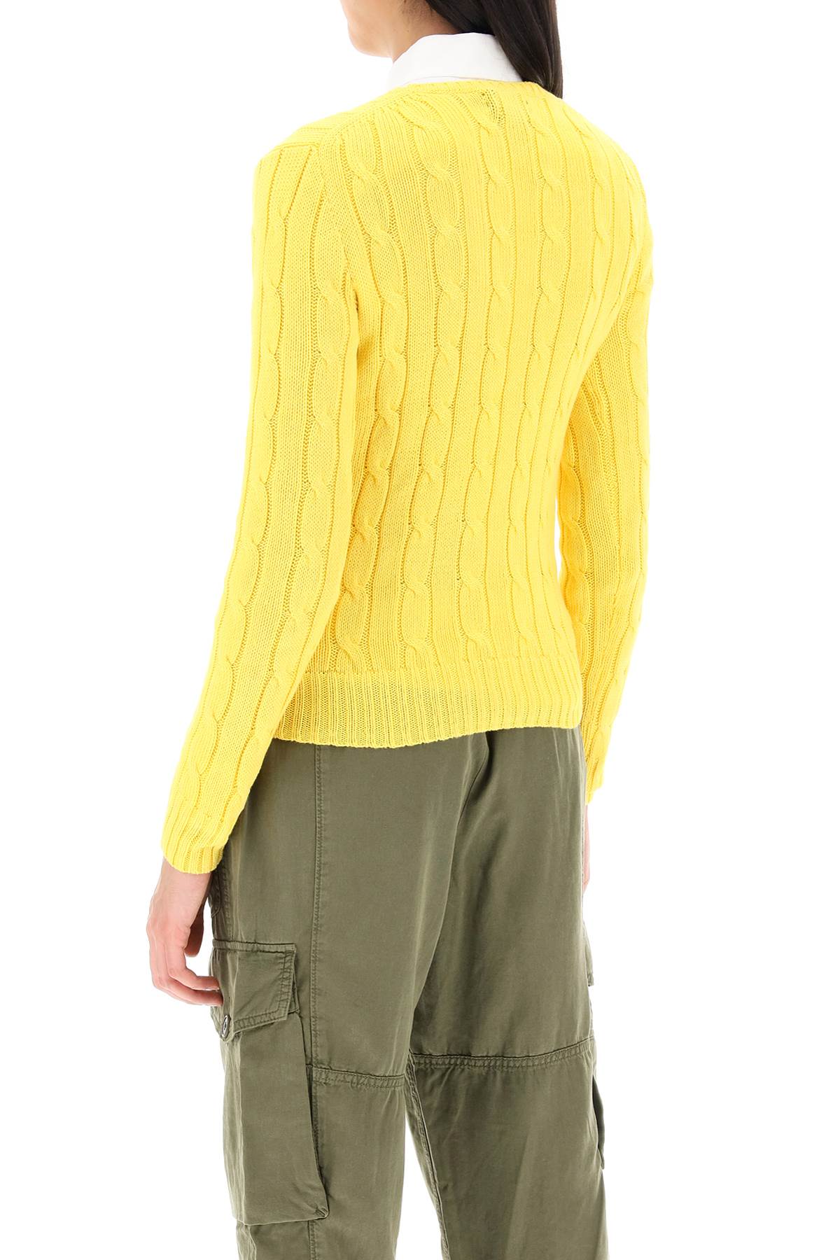 Polo Ralph Lauren cable knit cotton sweater - VivaceVenus