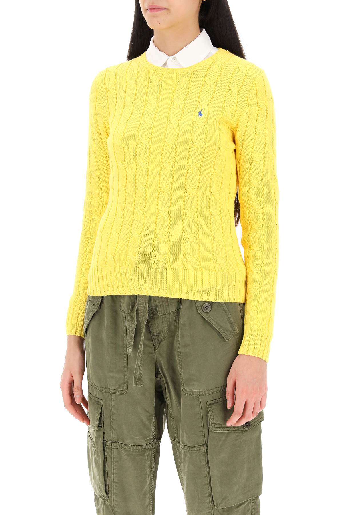 Polo Ralph Lauren cable knit cotton sweater - VivaceVenus