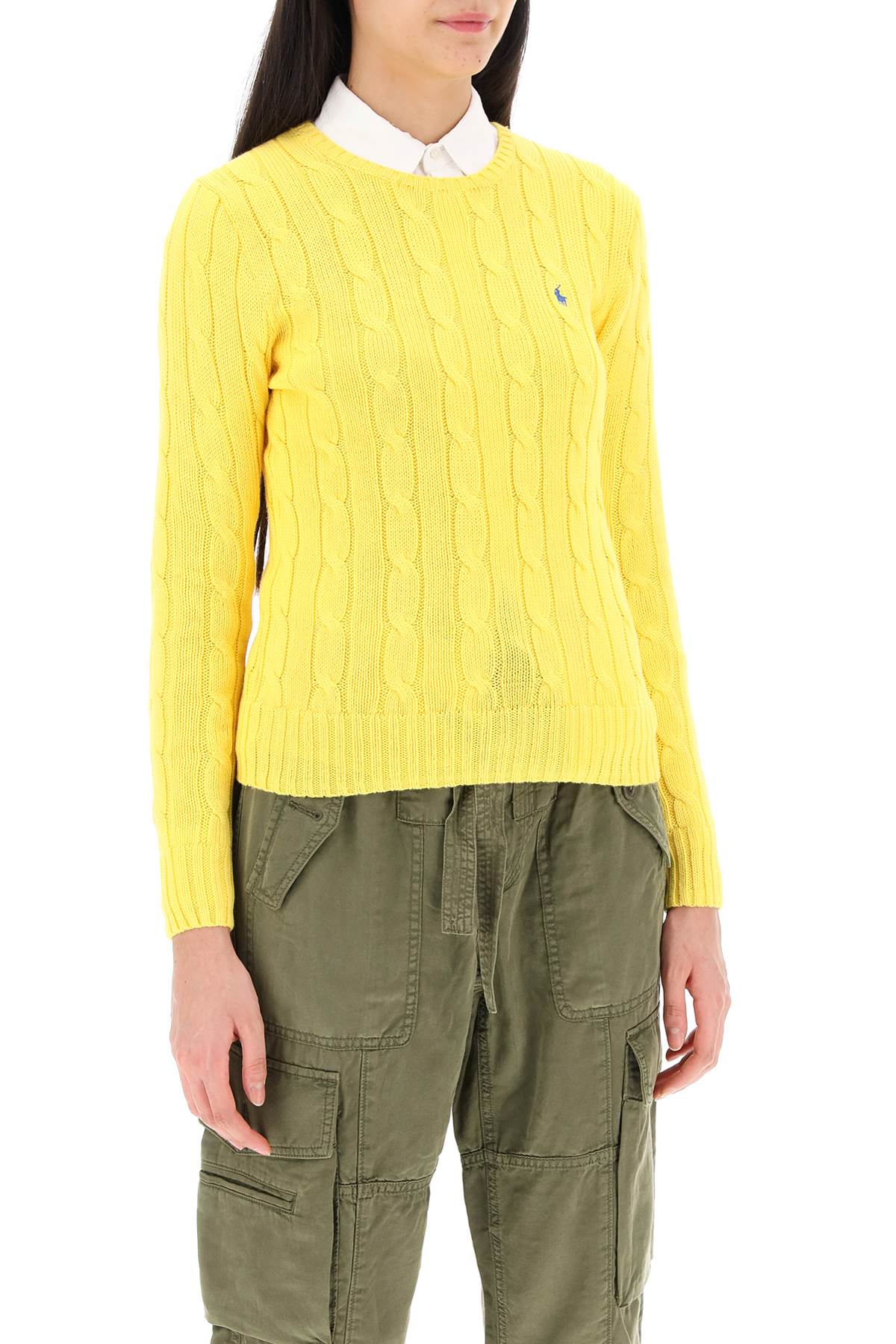 Polo Ralph Lauren cable knit cotton sweater - VivaceVenus