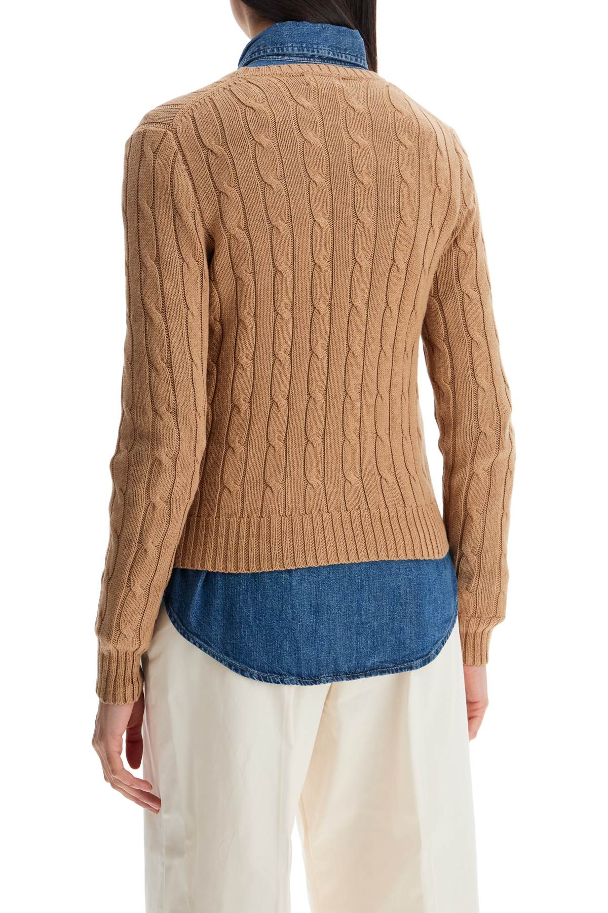 Polo Ralph Lauren cable knit cotton sweater - VivaceVenus