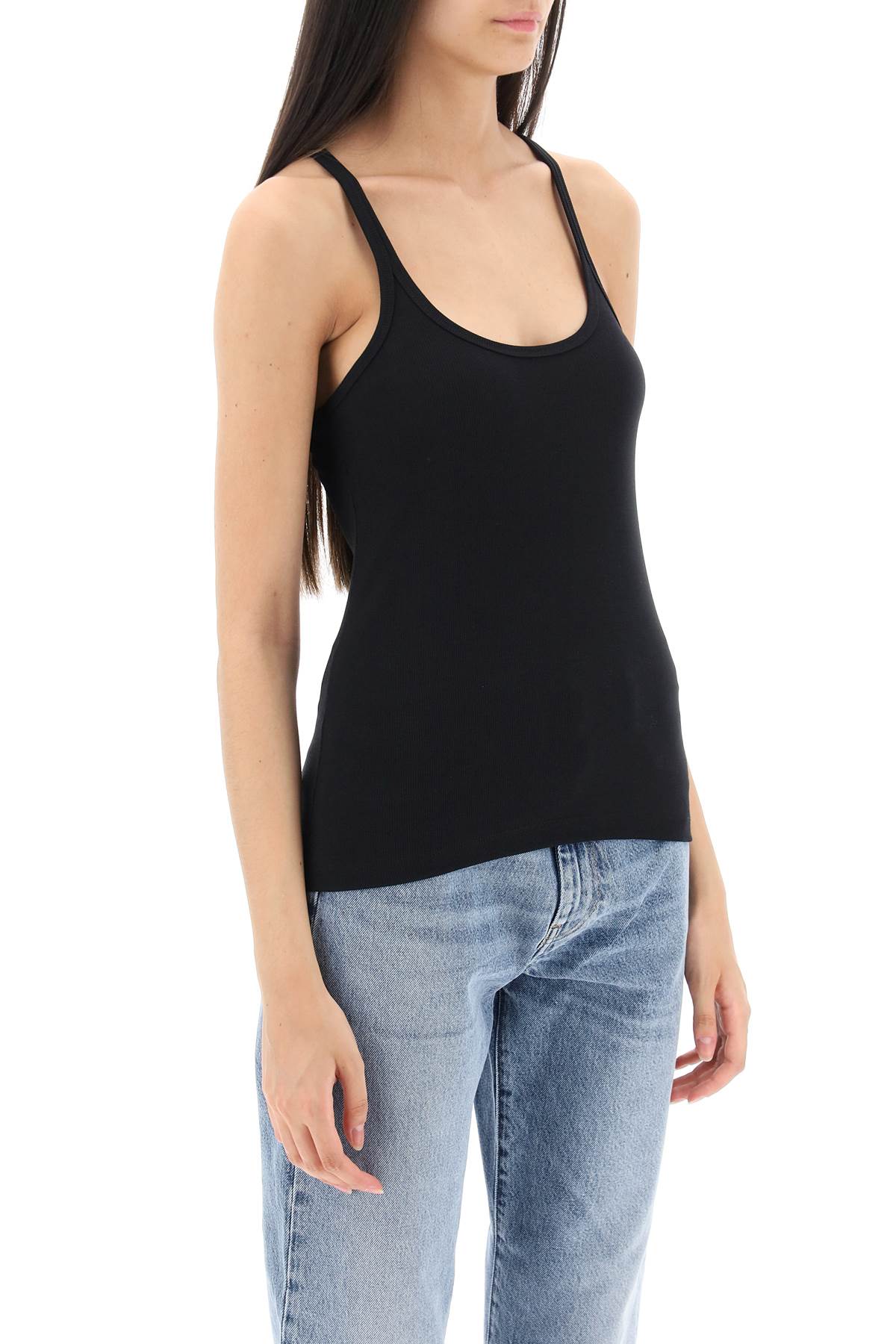 Toteme scoop neck rib tank top - VivaceVenus