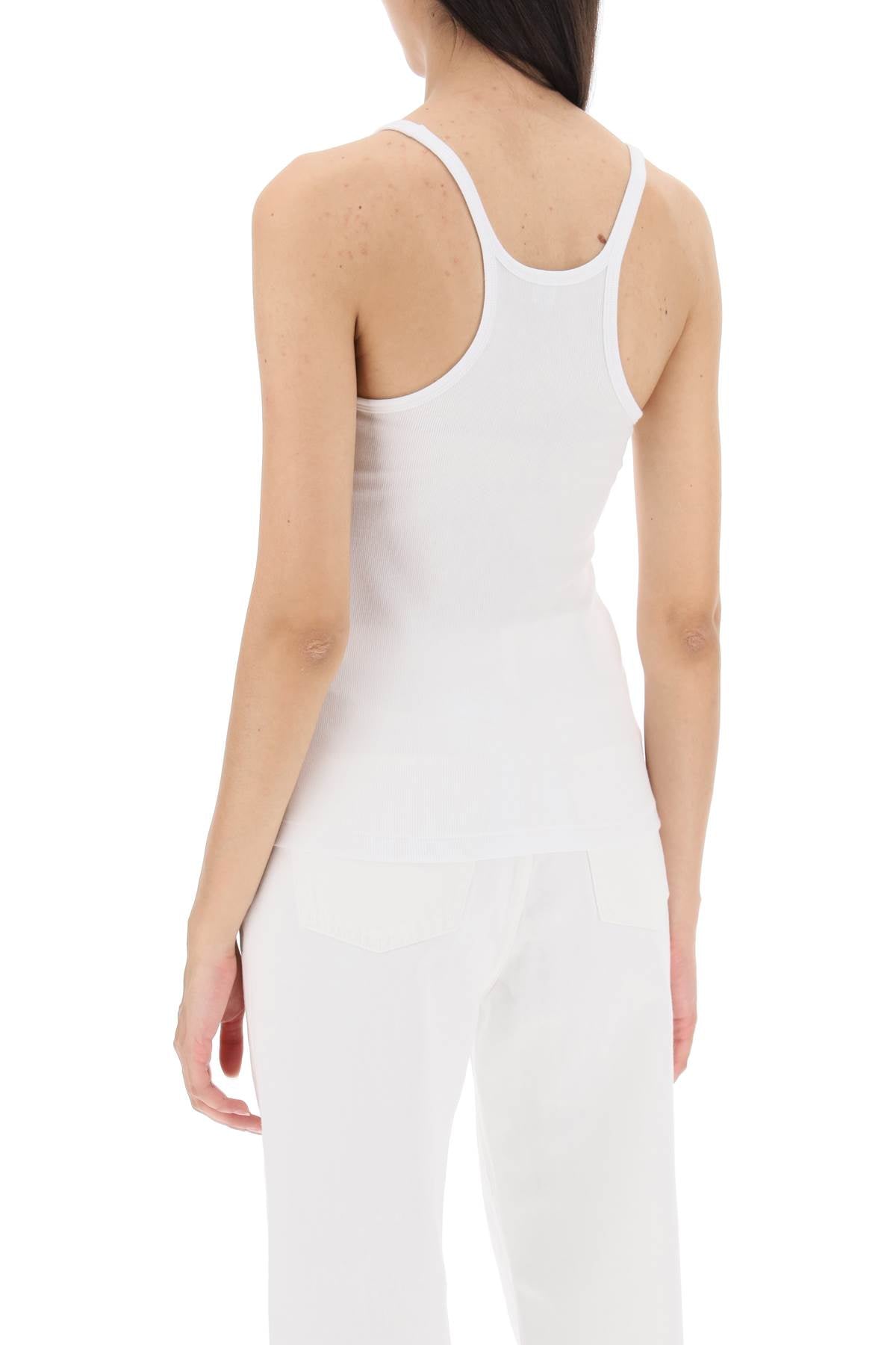 Toteme scoop neck rib tank top - VivaceVenus