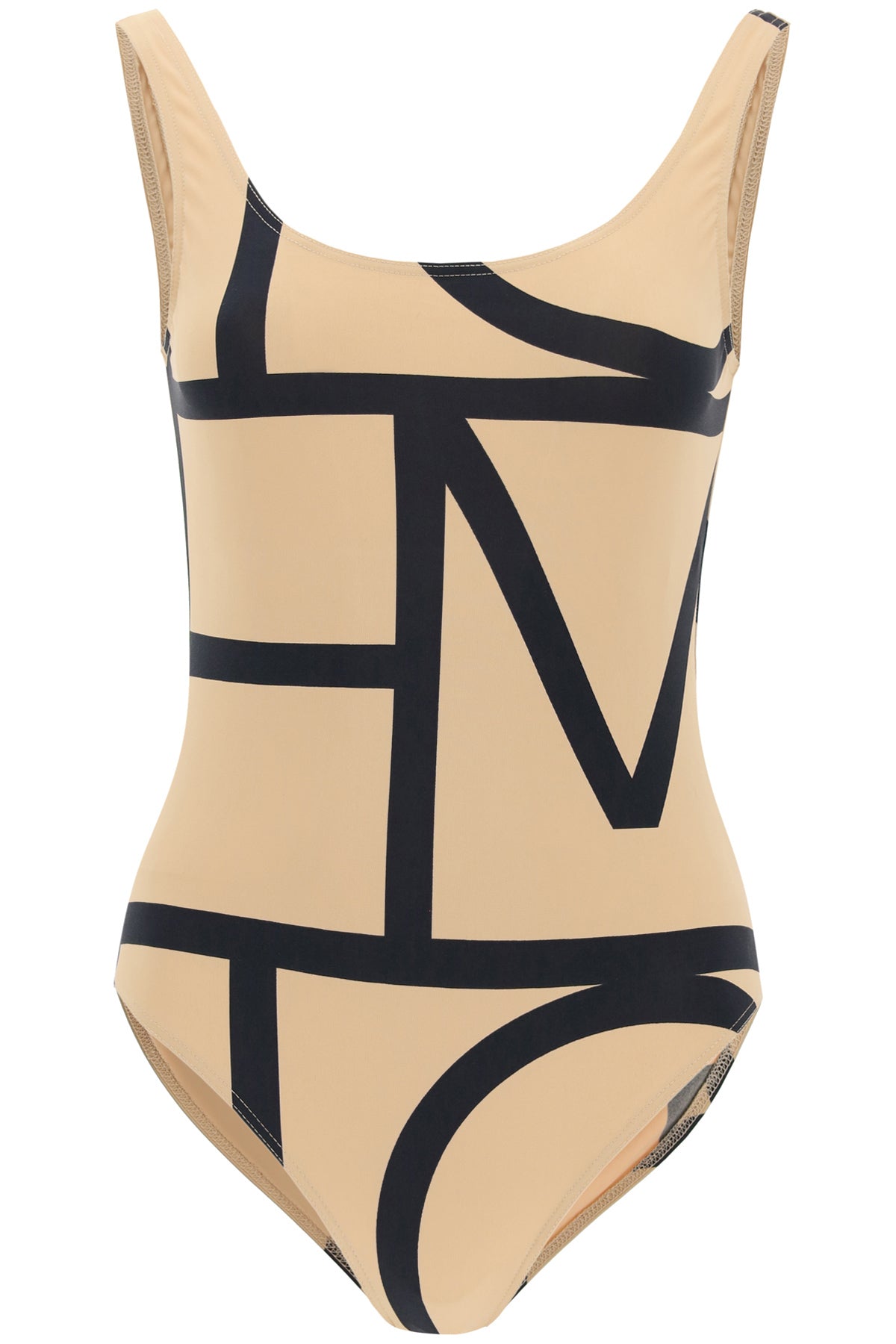 Toteme one piece monogram swimsuit - VivaceVenus