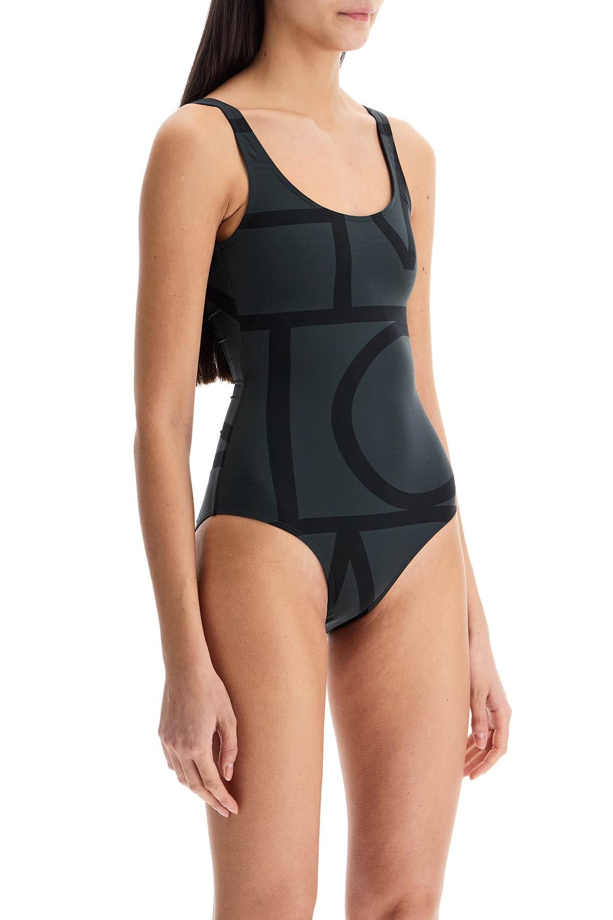 Toteme one piece monogram swimsuit - VivaceVenus