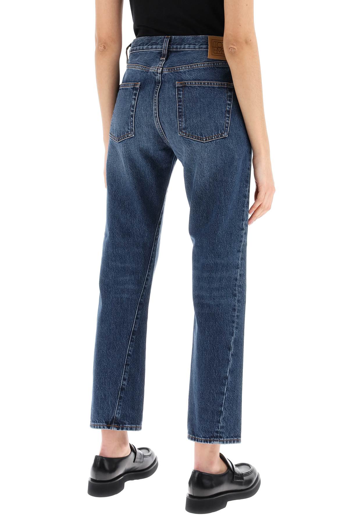 Toteme twisted seam straight jeans - VivaceVenus