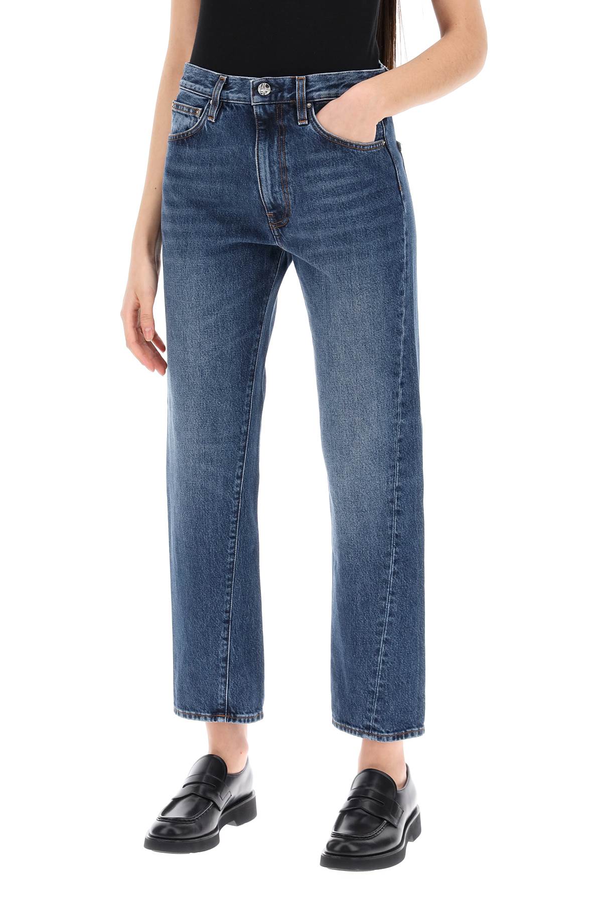 Toteme twisted seam straight jeans - VivaceVenus