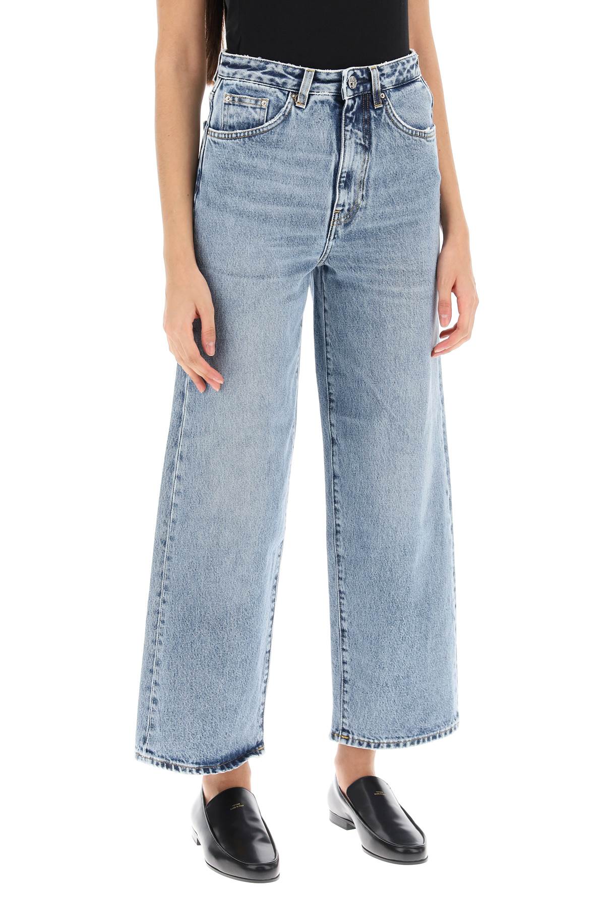 Toteme cropped flare jeans - VivaceVenus