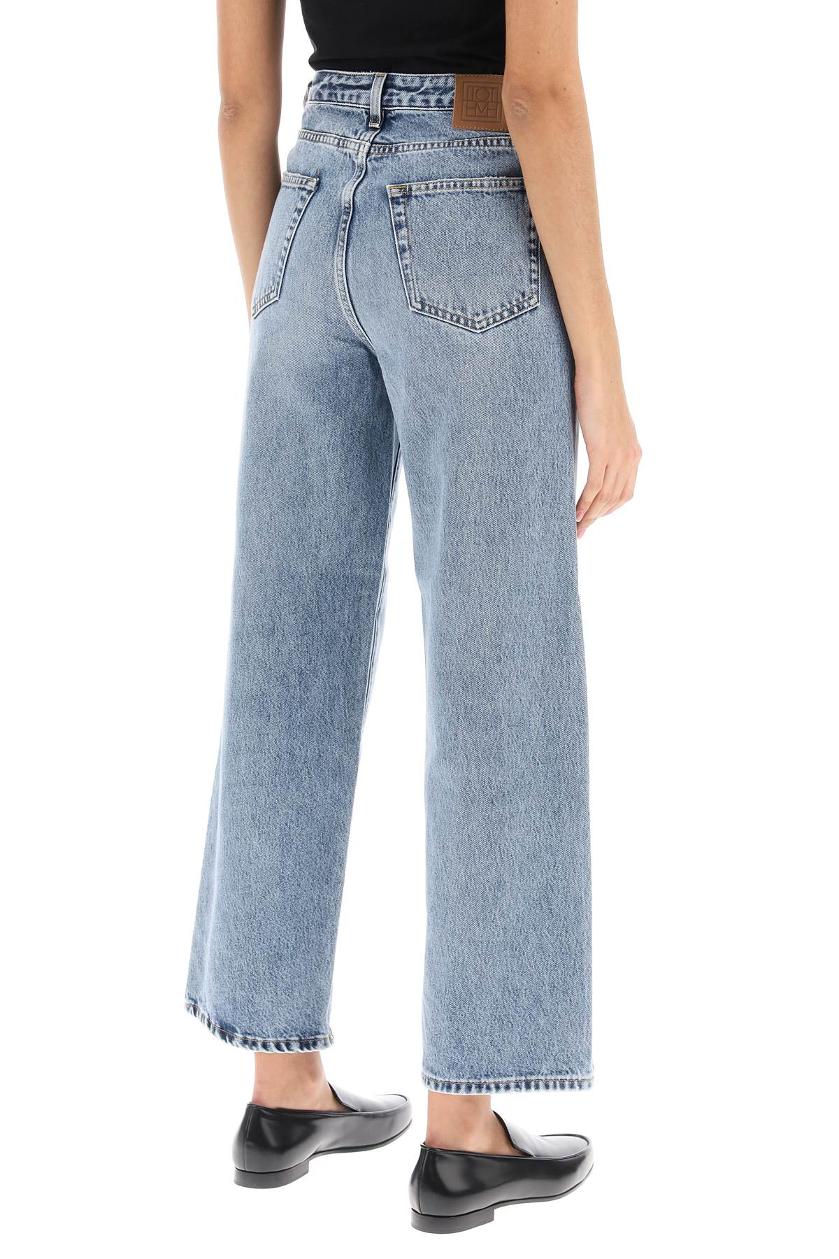 Toteme cropped flare jeans - VivaceVenus