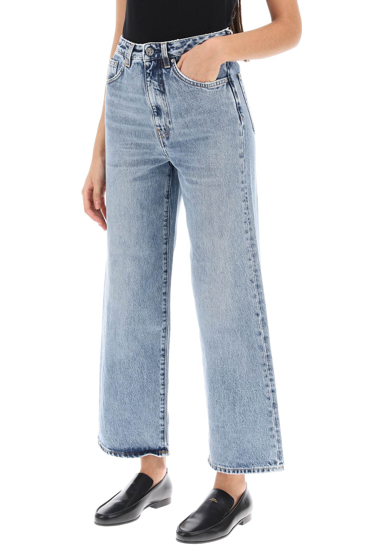 Toteme cropped flare jeans - VivaceVenus