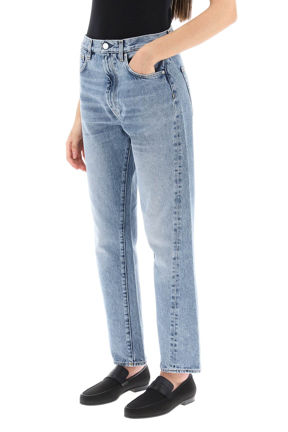 Toteme twisted seam cropped jeans - VivaceVenus