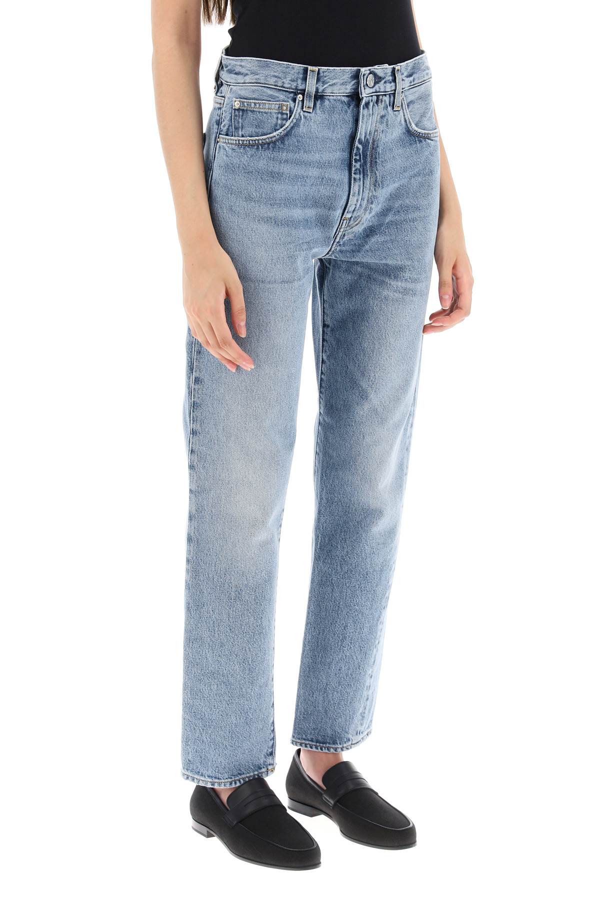 Toteme twisted seam cropped jeans - VivaceVenus