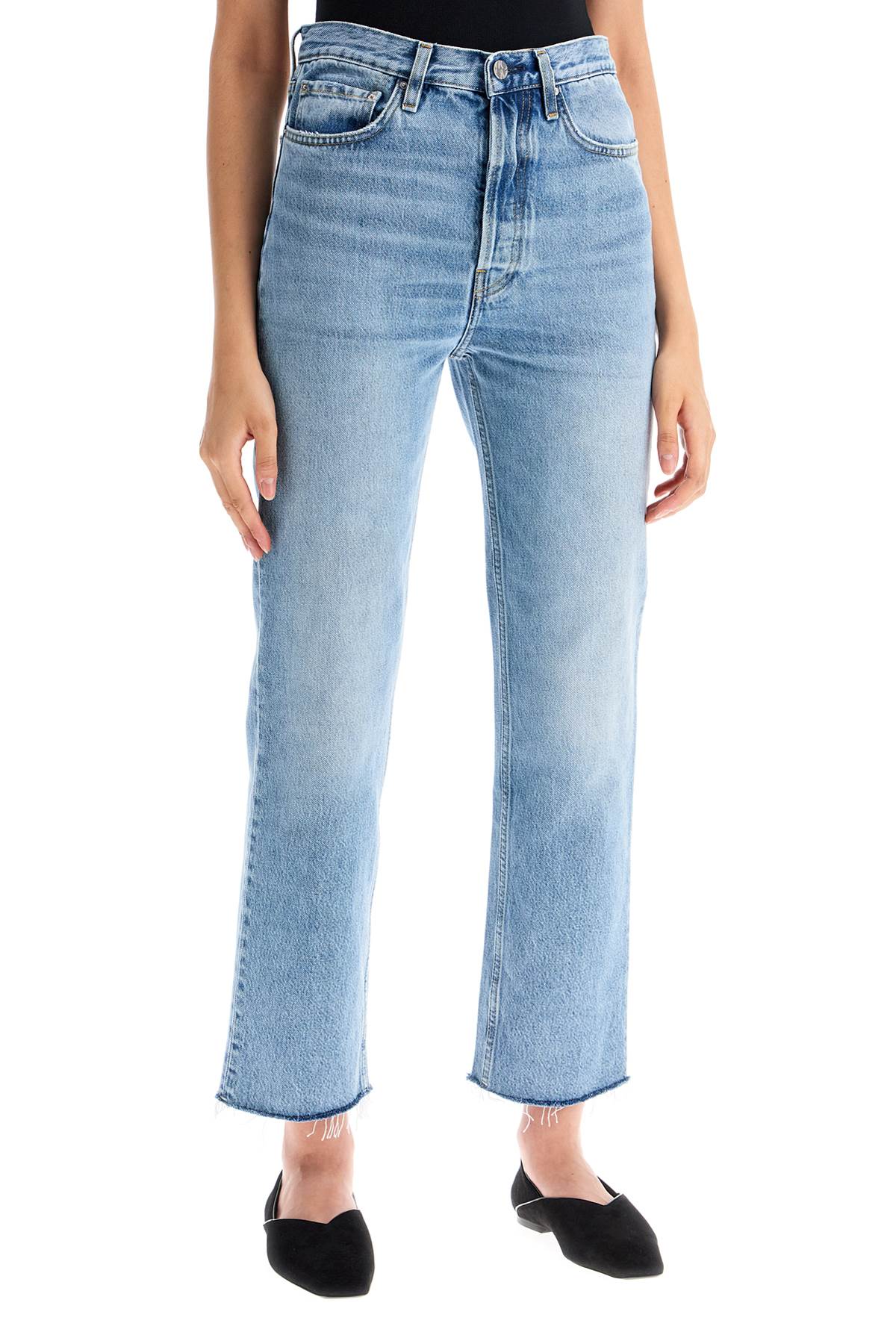 Toteme classic cut cropped jeans - VivaceVenus