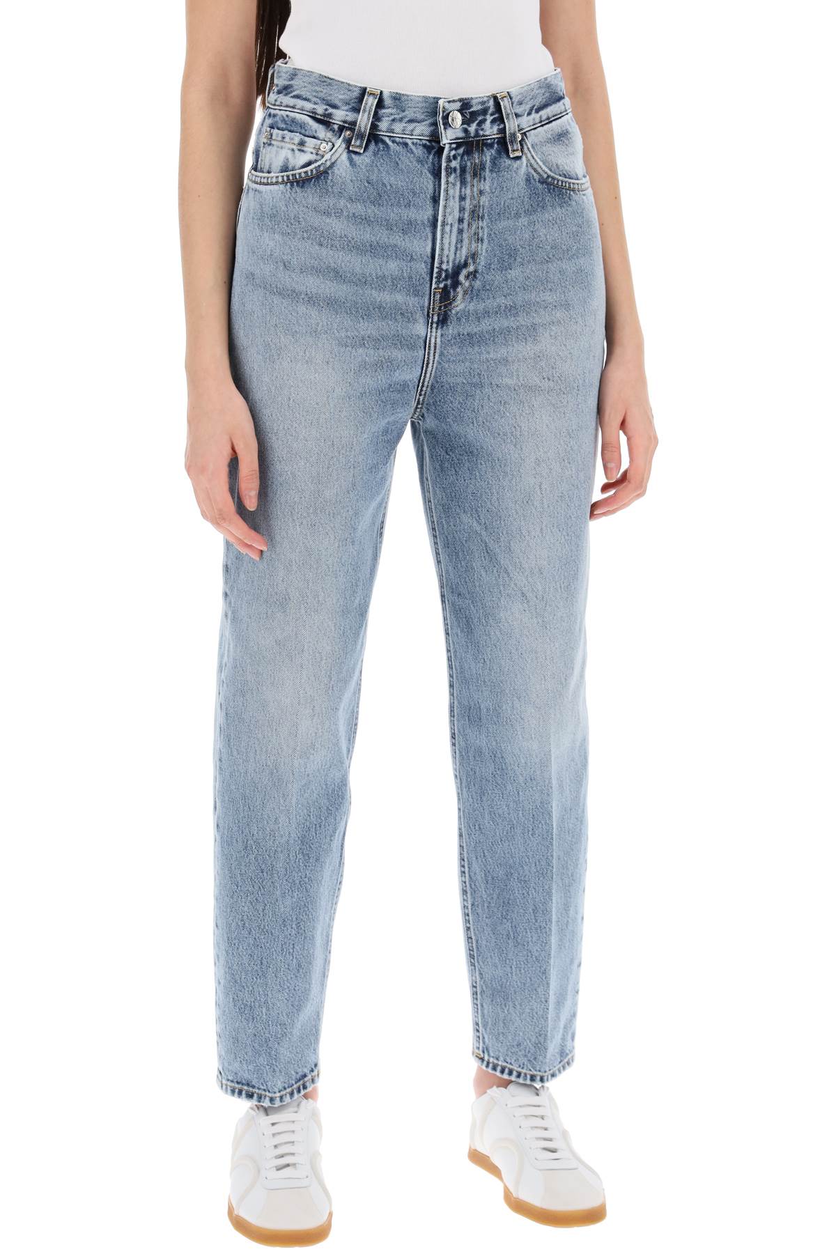 Toteme organic denim tapered jeans - VivaceVenus