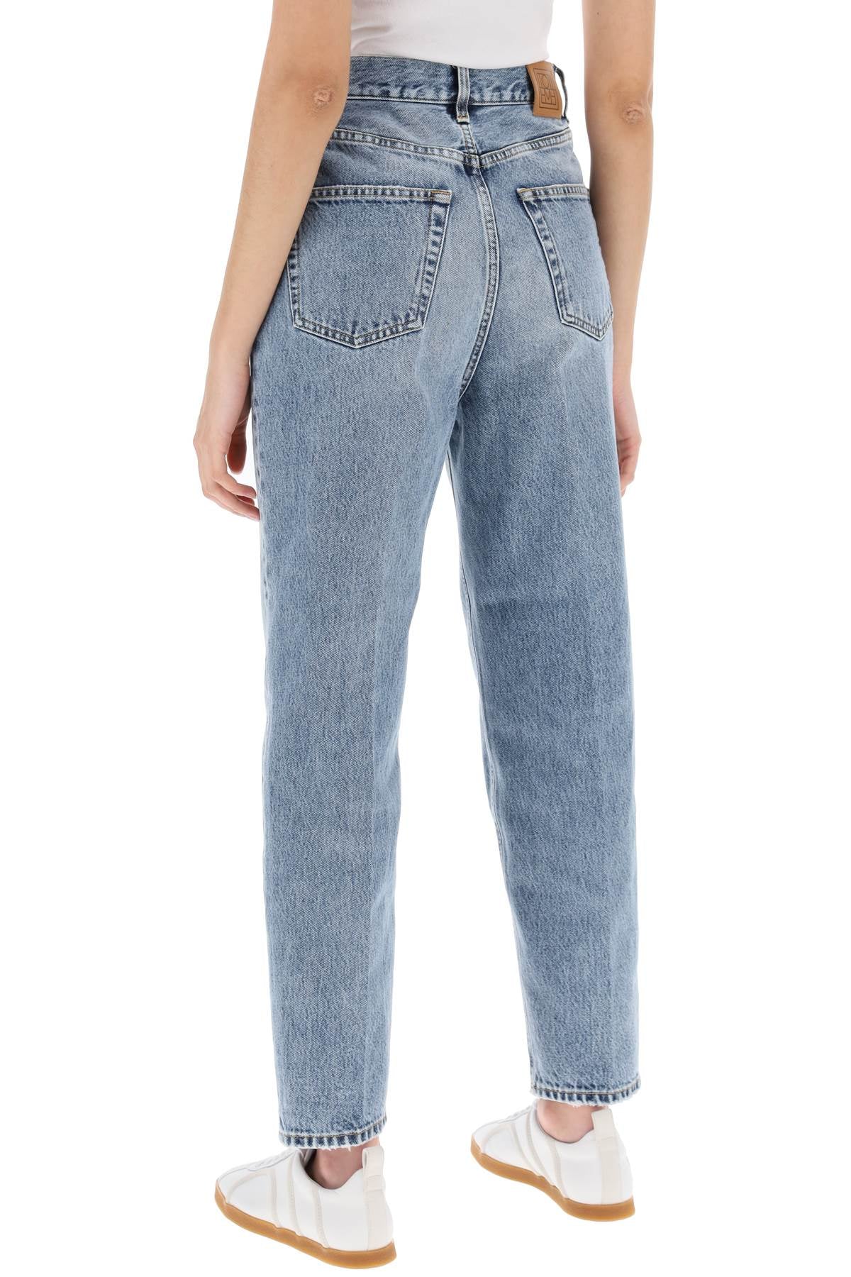 Toteme organic denim tapered jeans - VivaceVenus