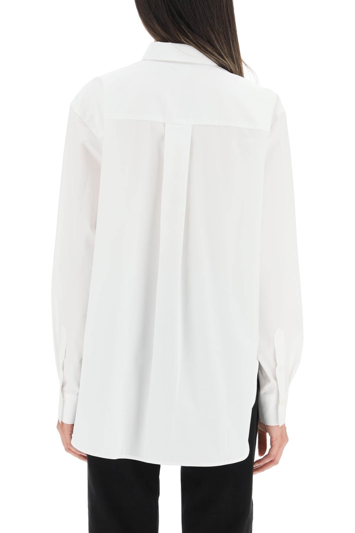 Toteme oversized organic poplin shirt - VivaceVenus