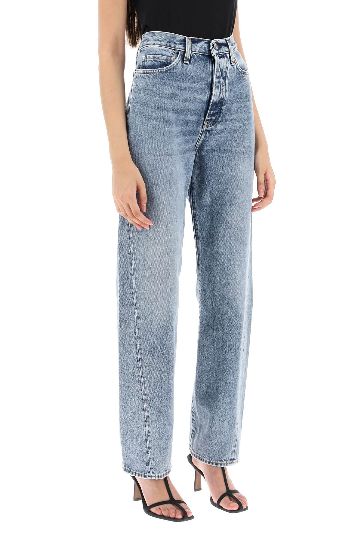 Toteme twisted seam straight jeans - VivaceVenus