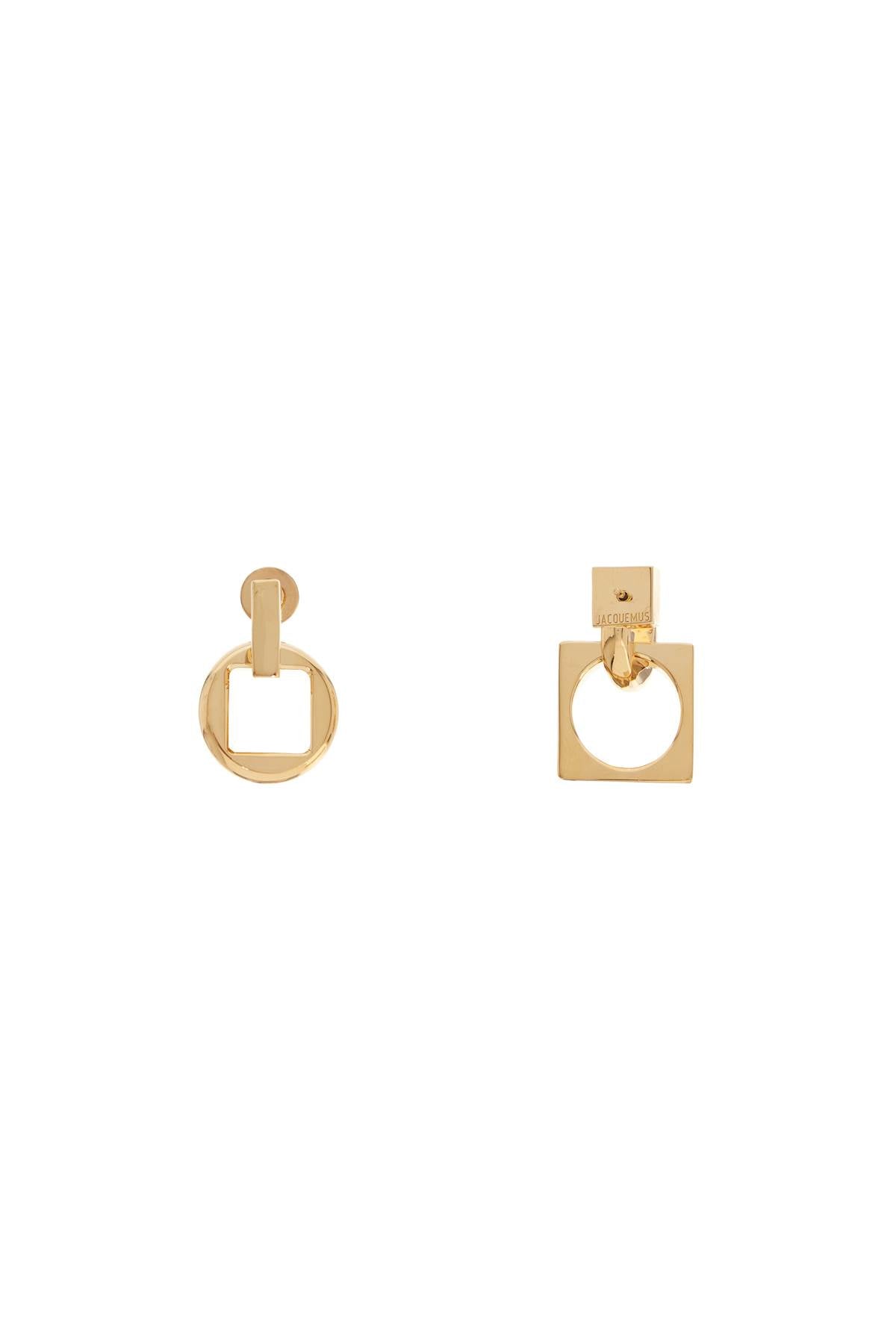 Jacquemus earrings 'the square round d - VivaceVenus