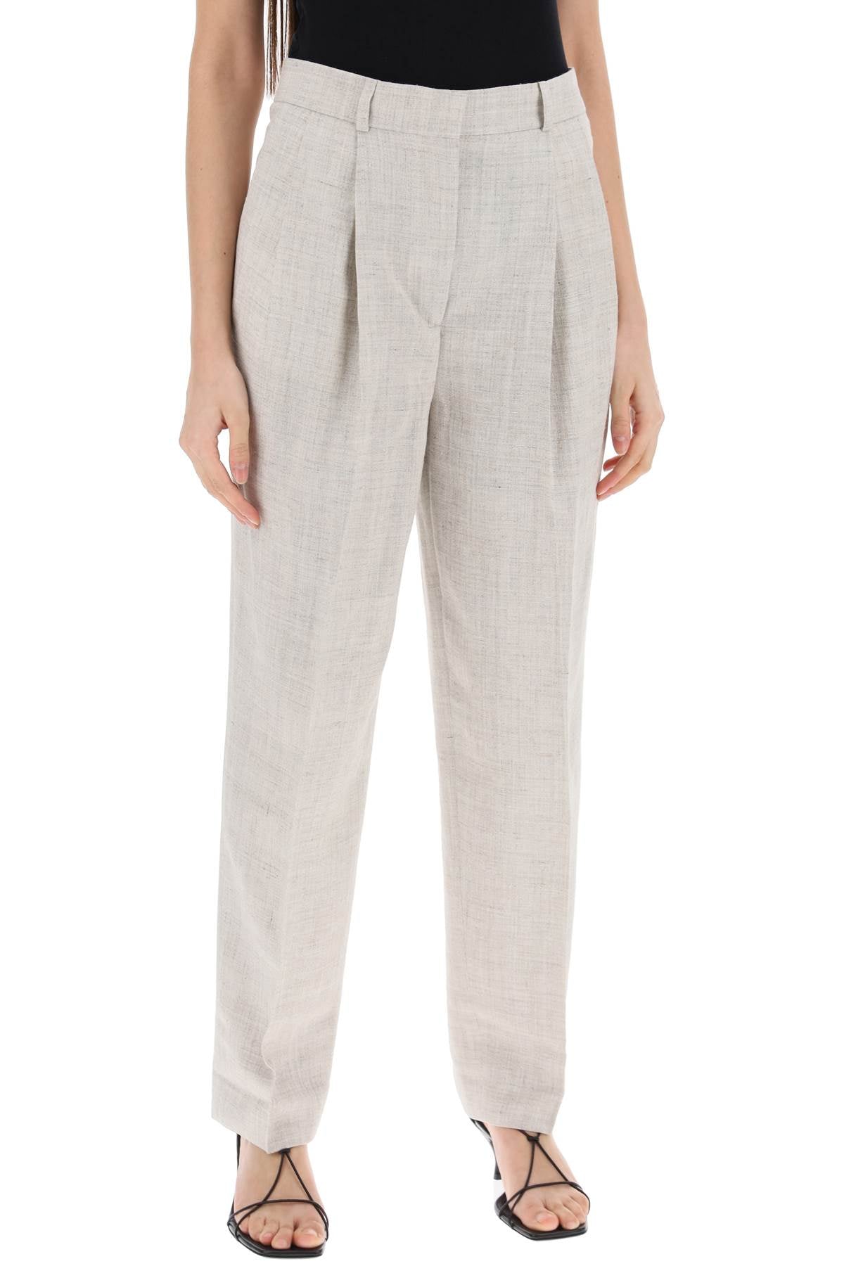 Toteme tailored trousers with double pleat - VivaceVenus