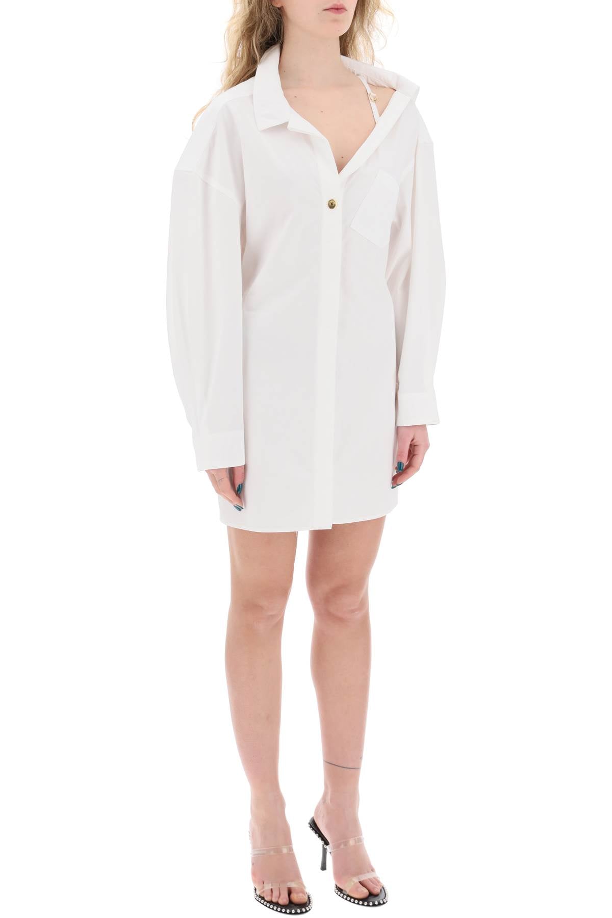 Jacquemus "the mini shirt dress chemise g - VivaceVenus