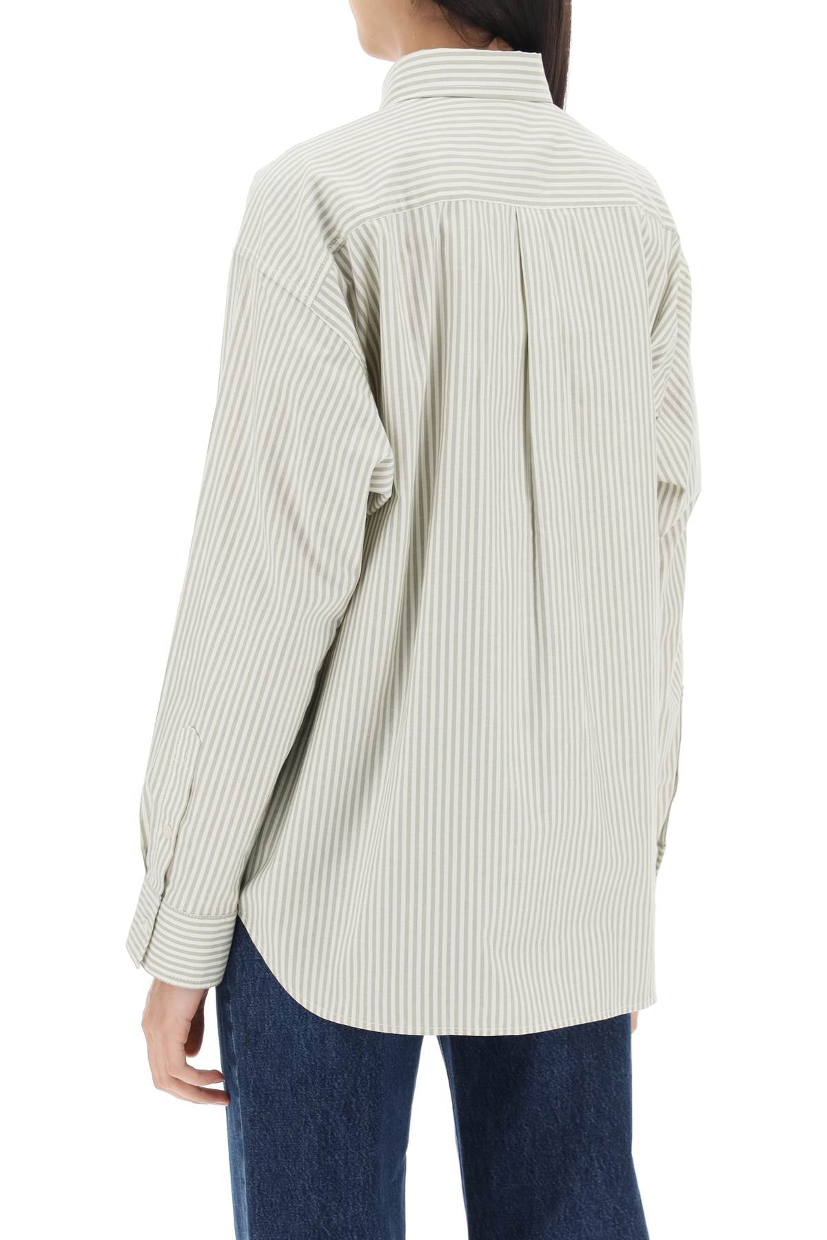 Toteme striped oxford shirt - VivaceVenus