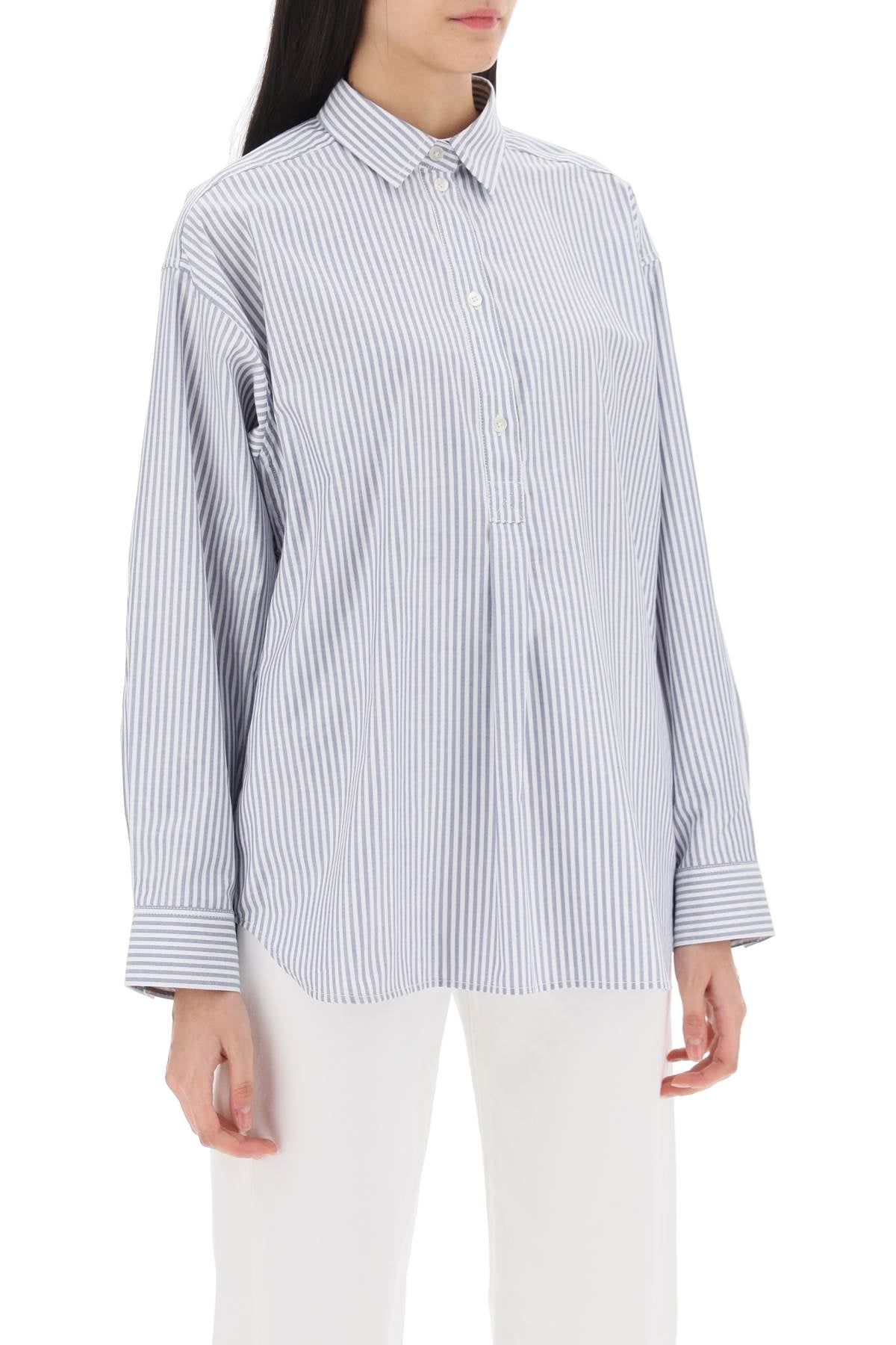 Toteme striped oxford shirt - VivaceVenus