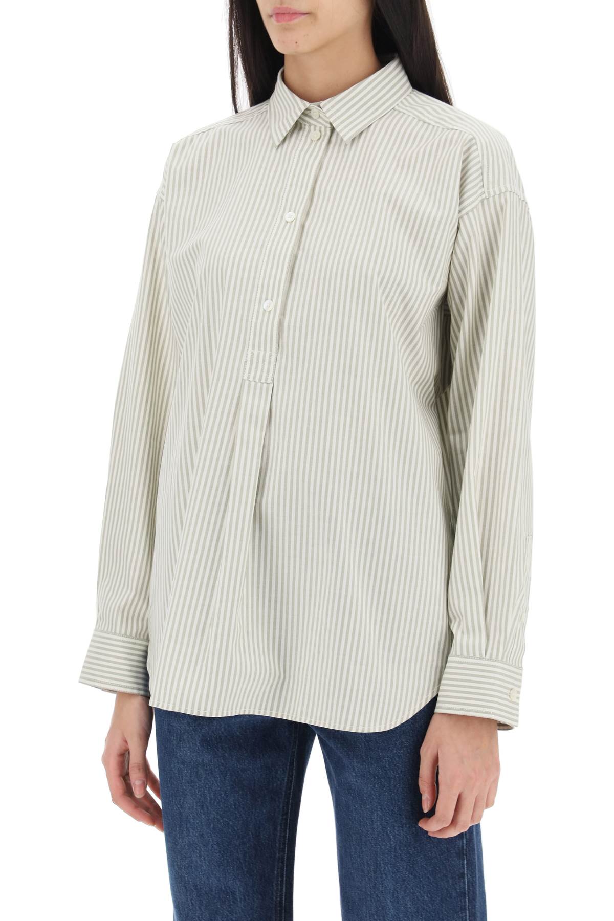 Toteme striped oxford shirt - VivaceVenus