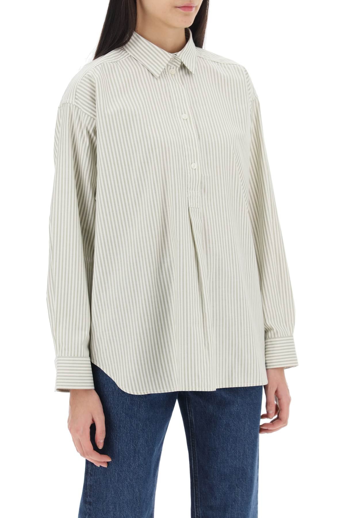 Toteme striped oxford shirt - VivaceVenus