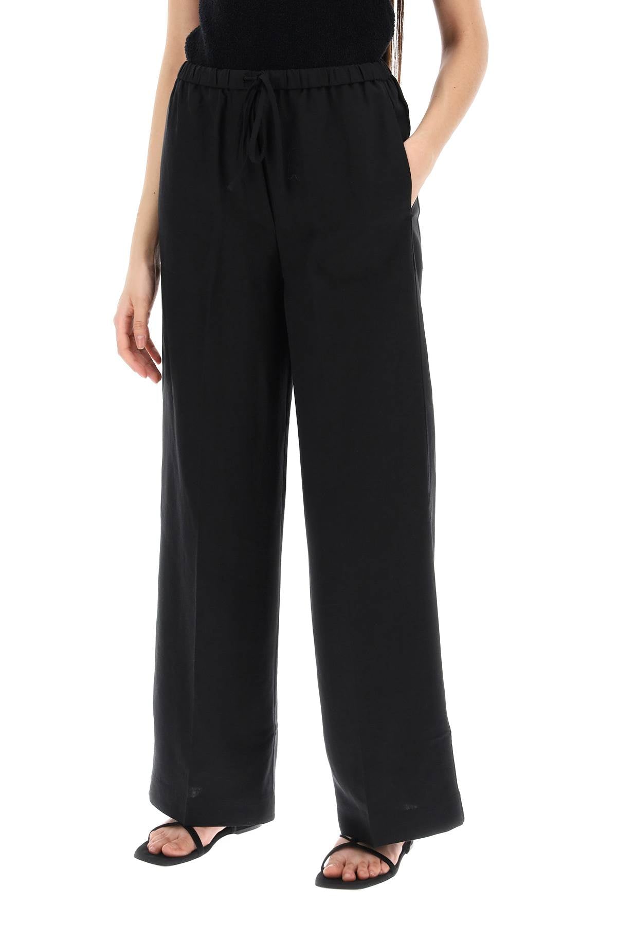 Toteme lightweight linen and viscose trousers - VivaceVenus