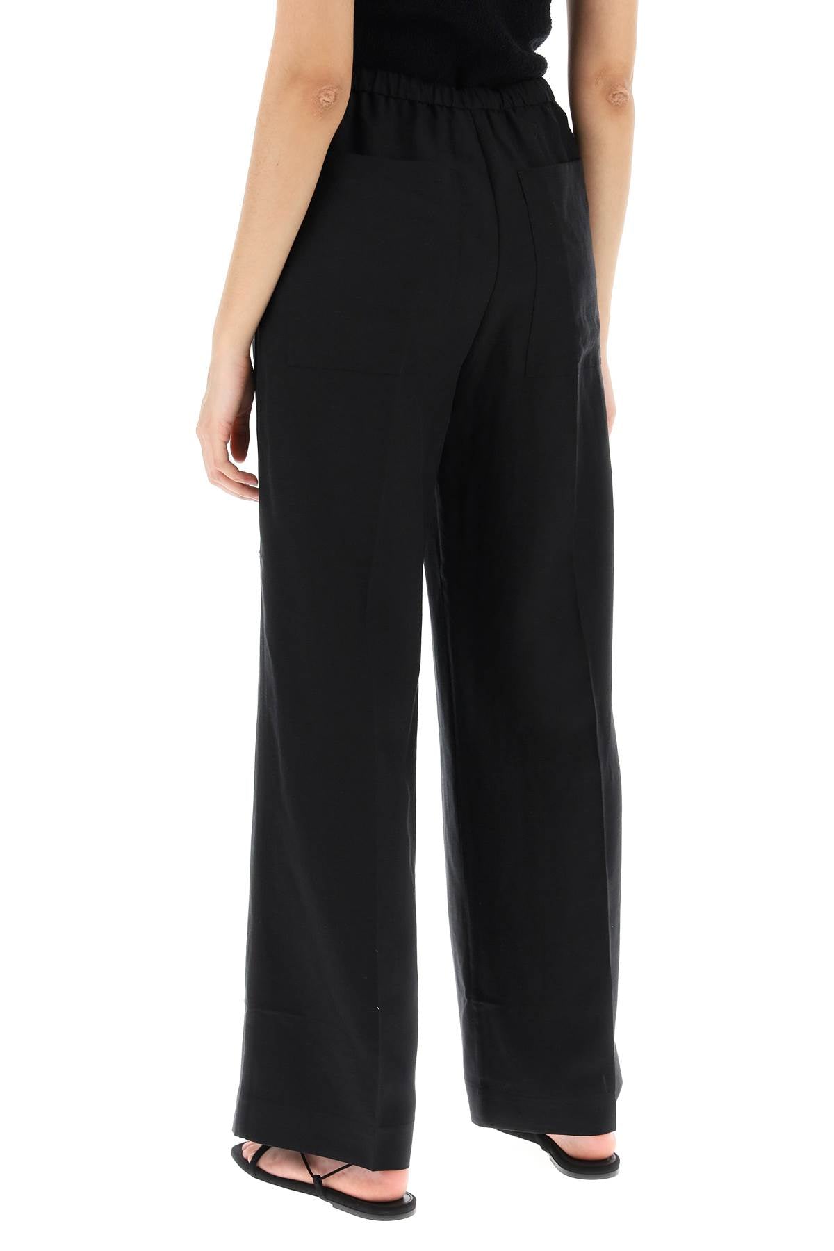 Toteme lightweight linen and viscose trousers - VivaceVenus