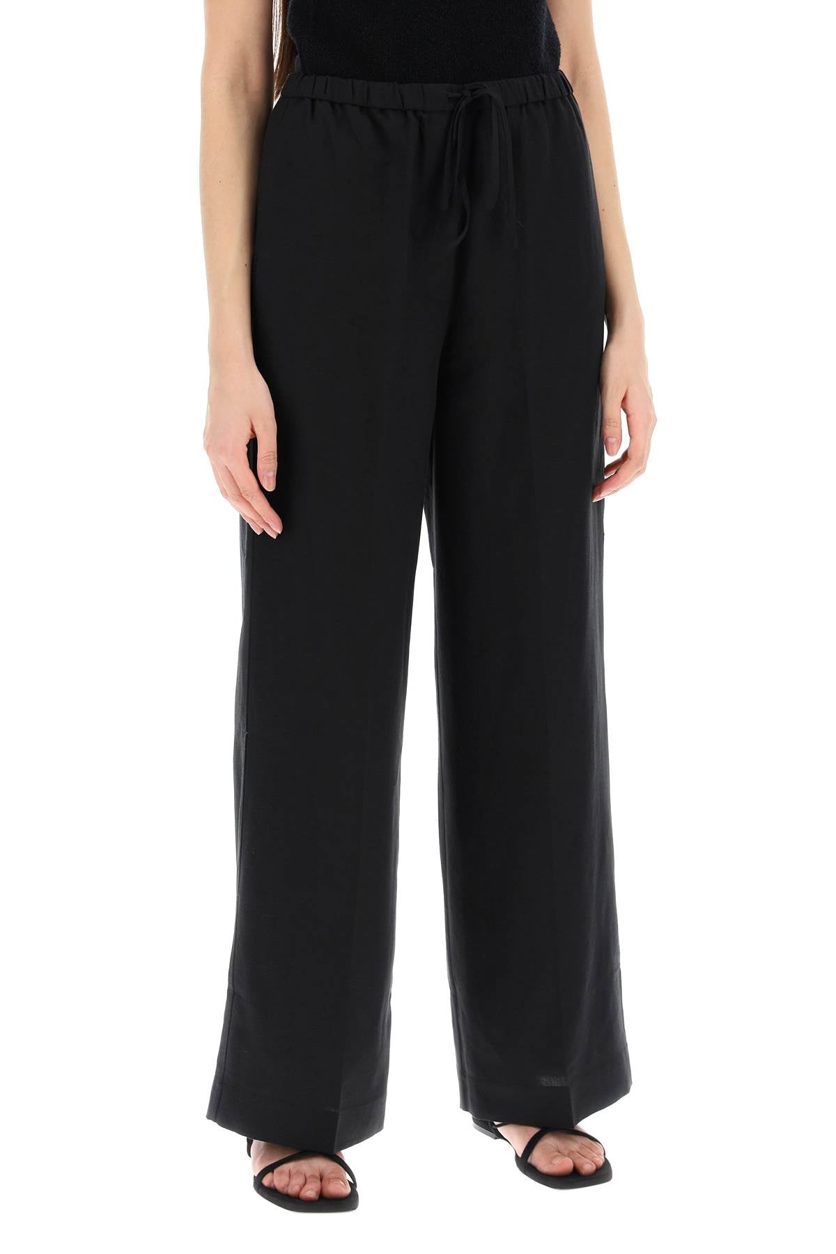 Toteme lightweight linen and viscose trousers - VivaceVenus