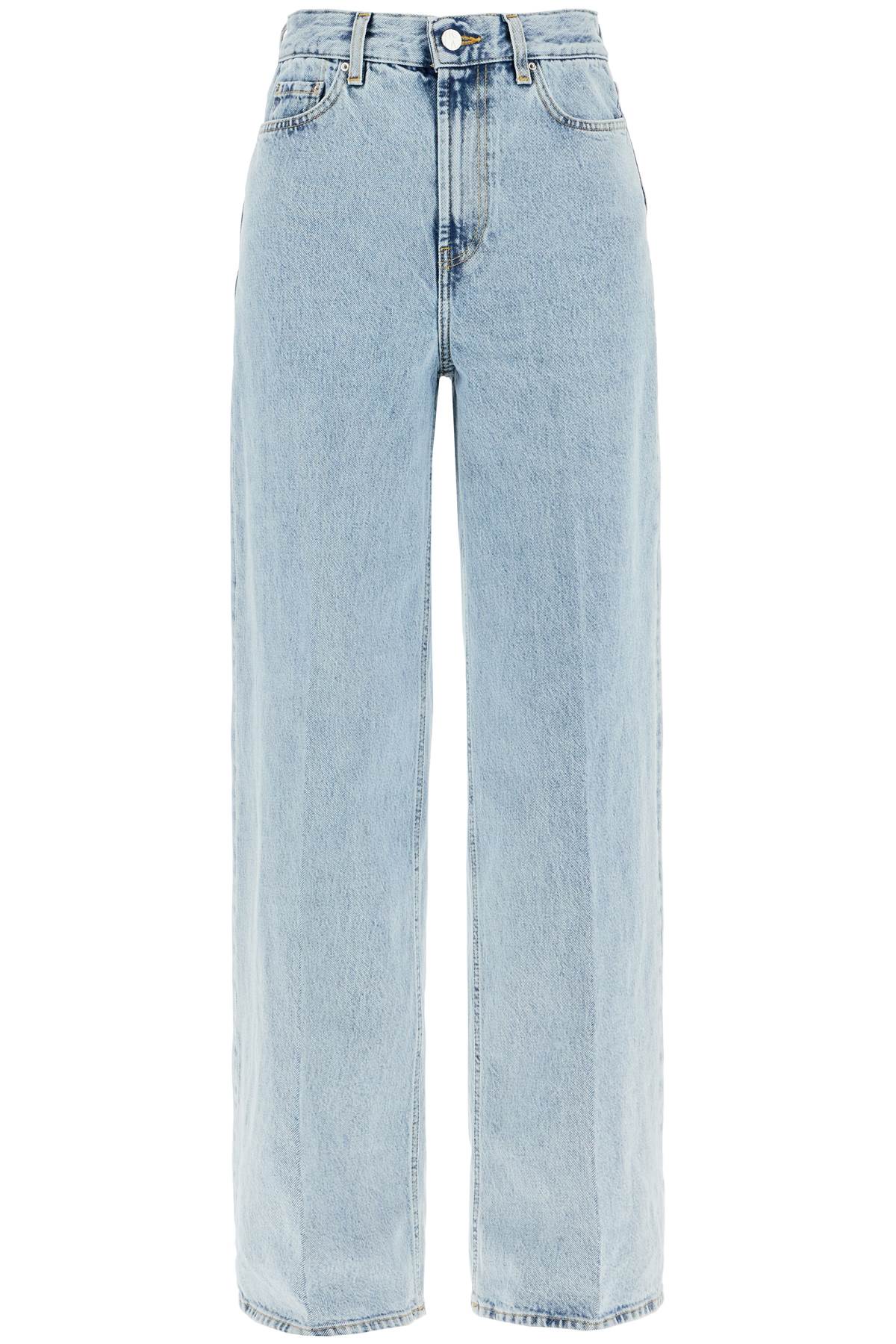 Toteme wide leg jeans in organic cotton - VivaceVenus