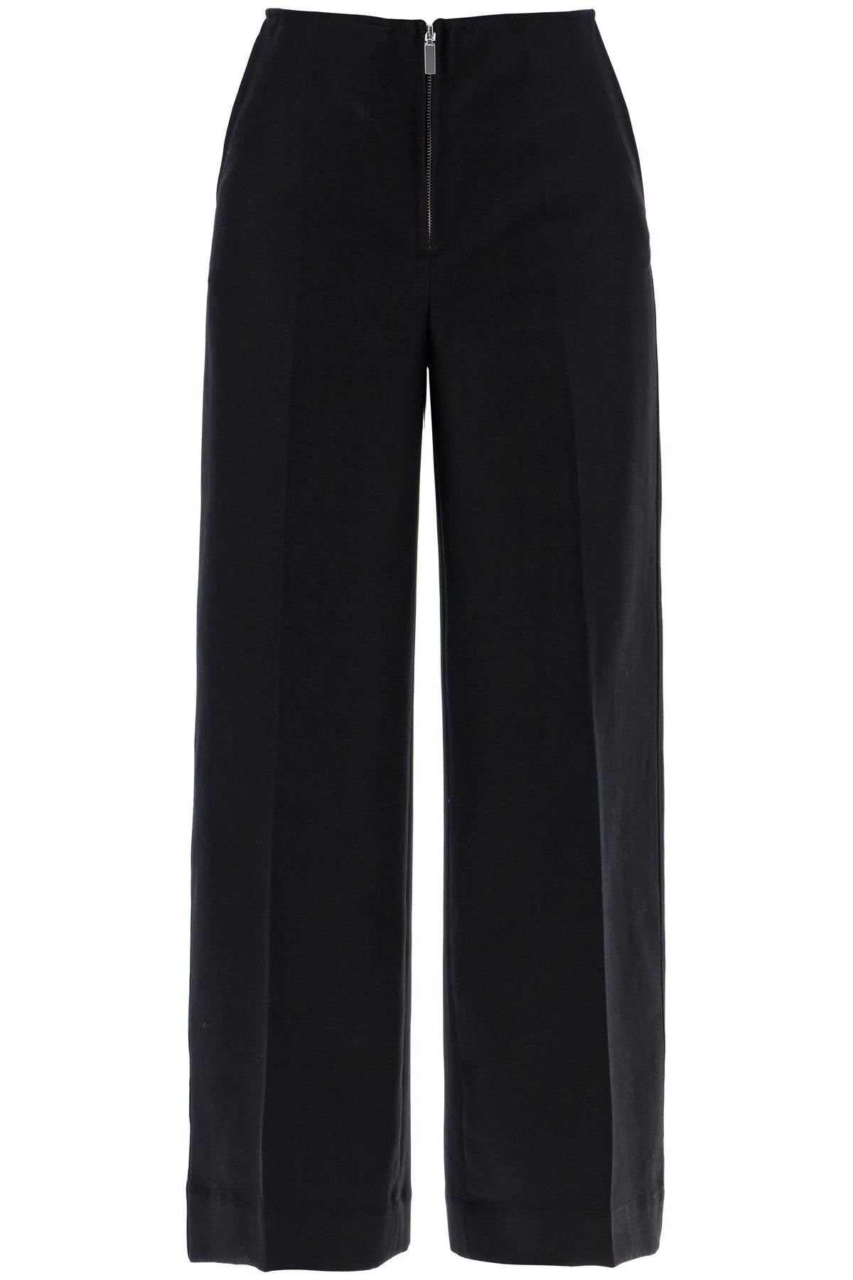 Toteme zip-front wide trousers - VivaceVenus