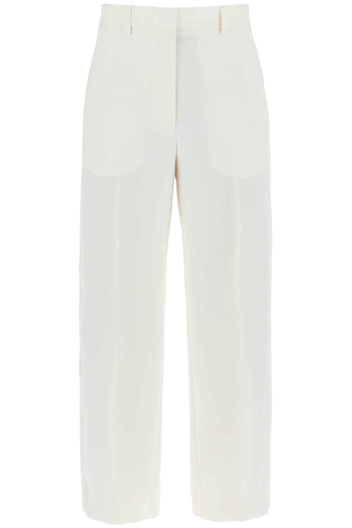 Toteme cropped wool blend trousers - VivaceVenus