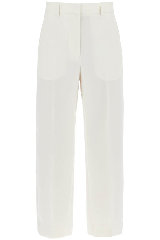 Toteme cropped wool blend trousers - VivaceVenus