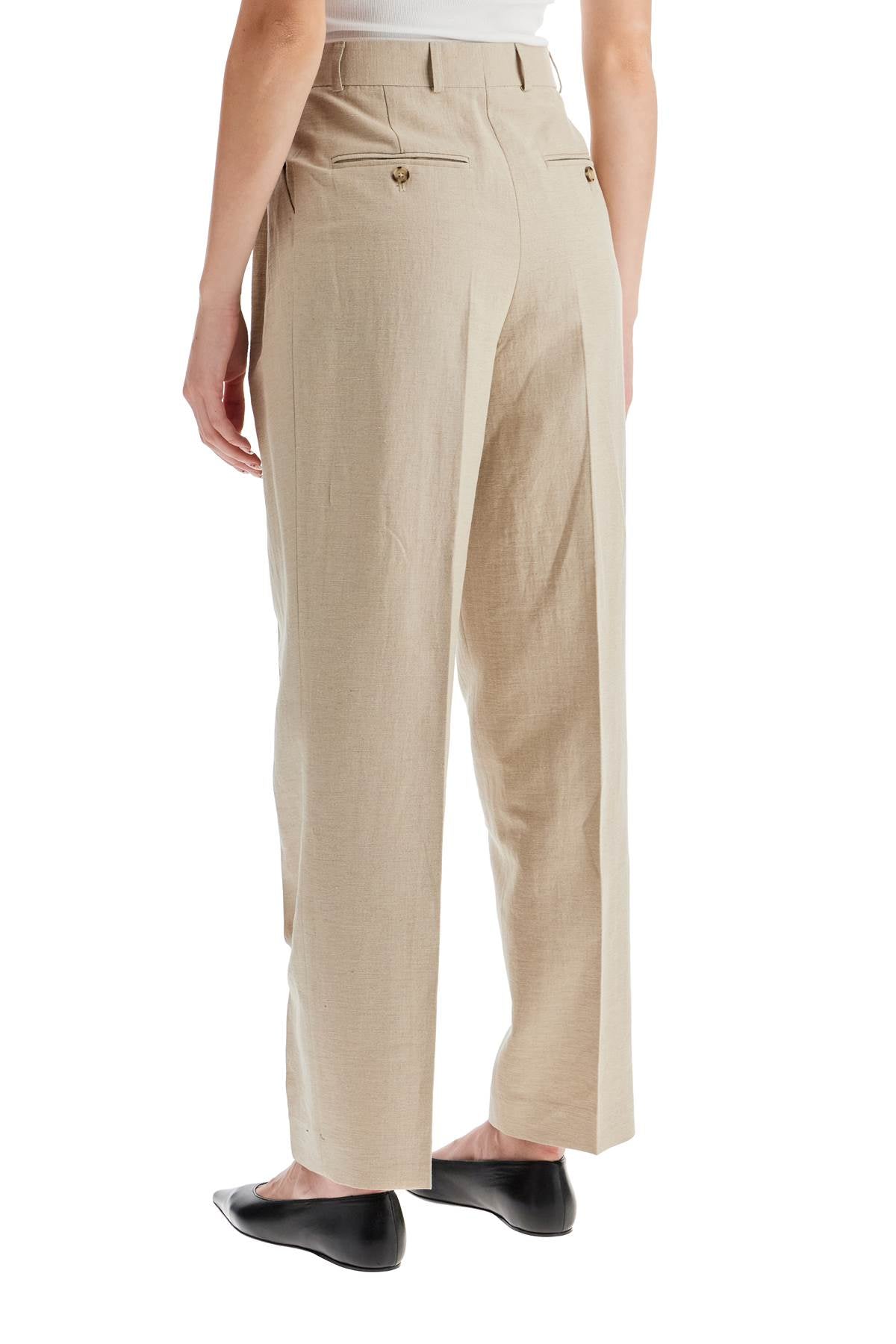 Toteme tailored linen blend trousers for men - VivaceVenus