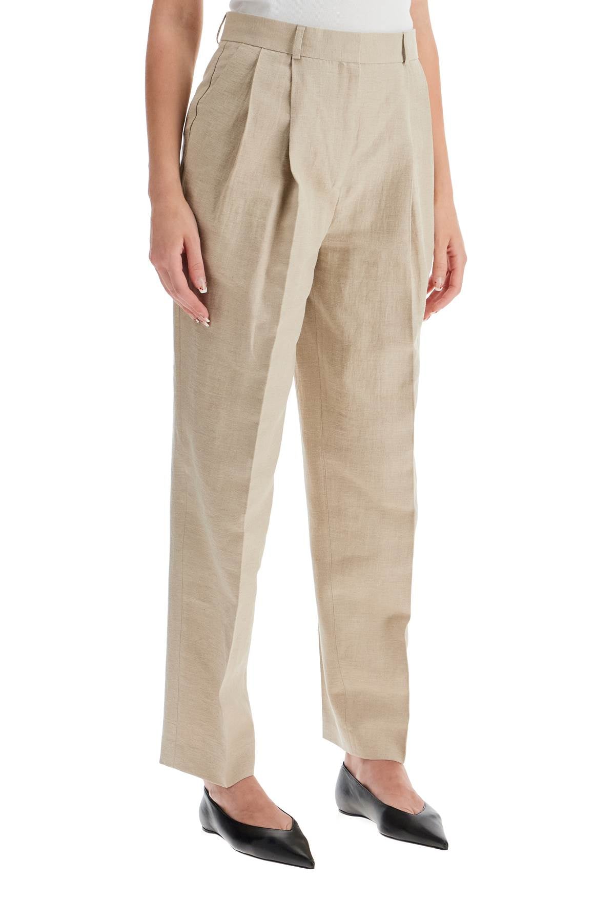 Toteme tailored linen blend trousers for men - VivaceVenus