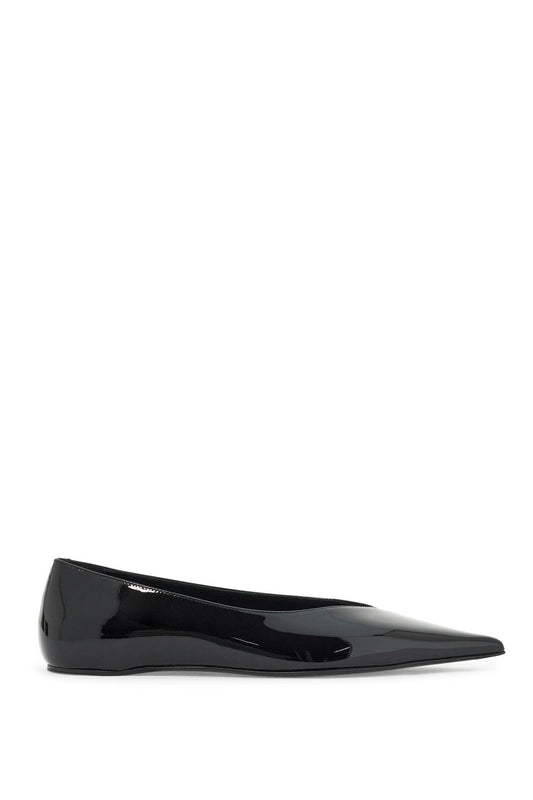 Toteme asymmetric patent leather baller - VivaceVenus