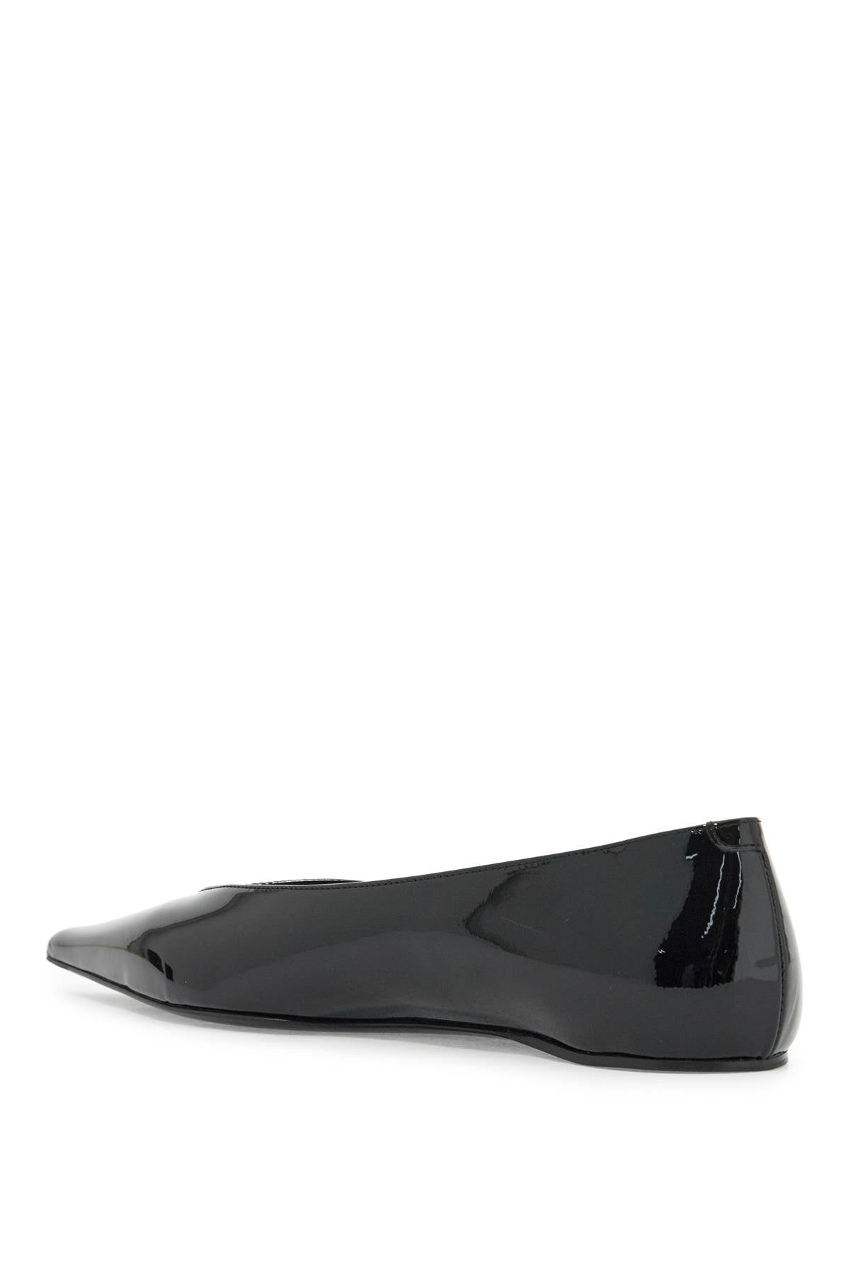 Toteme asymmetric patent leather baller - VivaceVenus