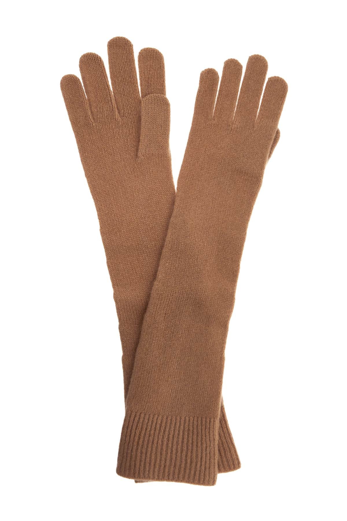 Toteme long wool and cashmere gloves - VivaceVenus