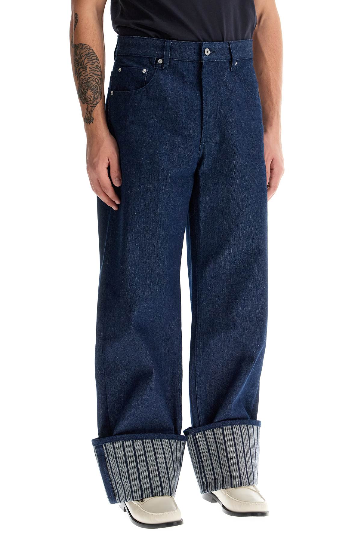 Jacquemus baggy with maxi cuff  baggy jeans with - VivaceVenus