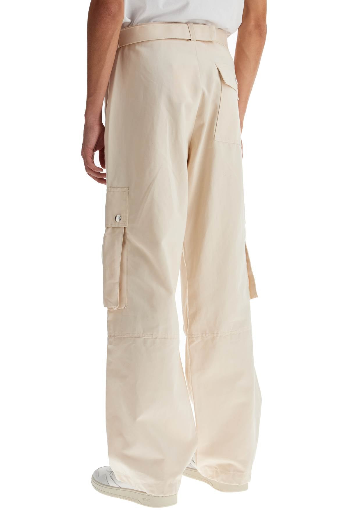 Jacquemus cargo gabardine trousers in eight - VivaceVenus