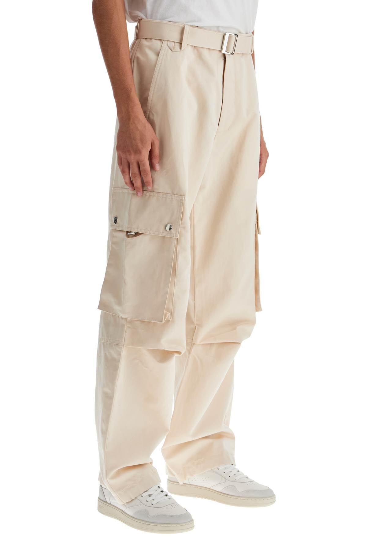 Jacquemus cargo gabardine trousers in eight - VivaceVenus