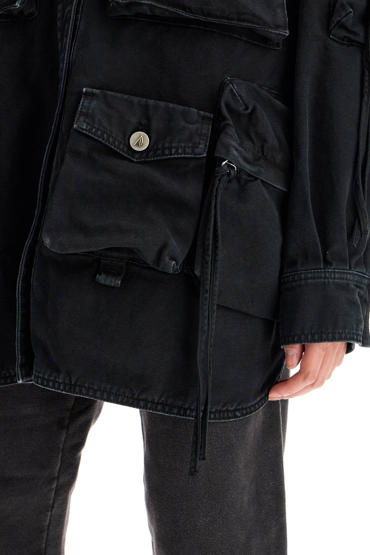 The Attico fern maxi cargo overshirt - VivaceVenus