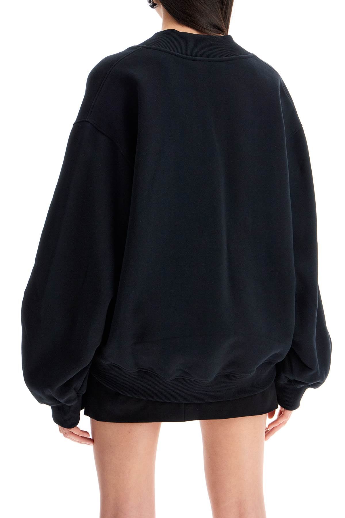 The Attico oversized sweatshirt with deep v-neck - VivaceVenus