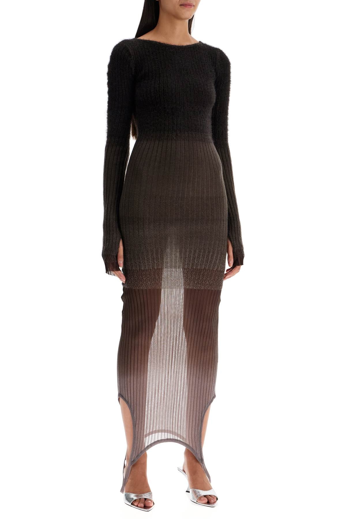 The Attico "gradient knit dress in seven - VivaceVenus