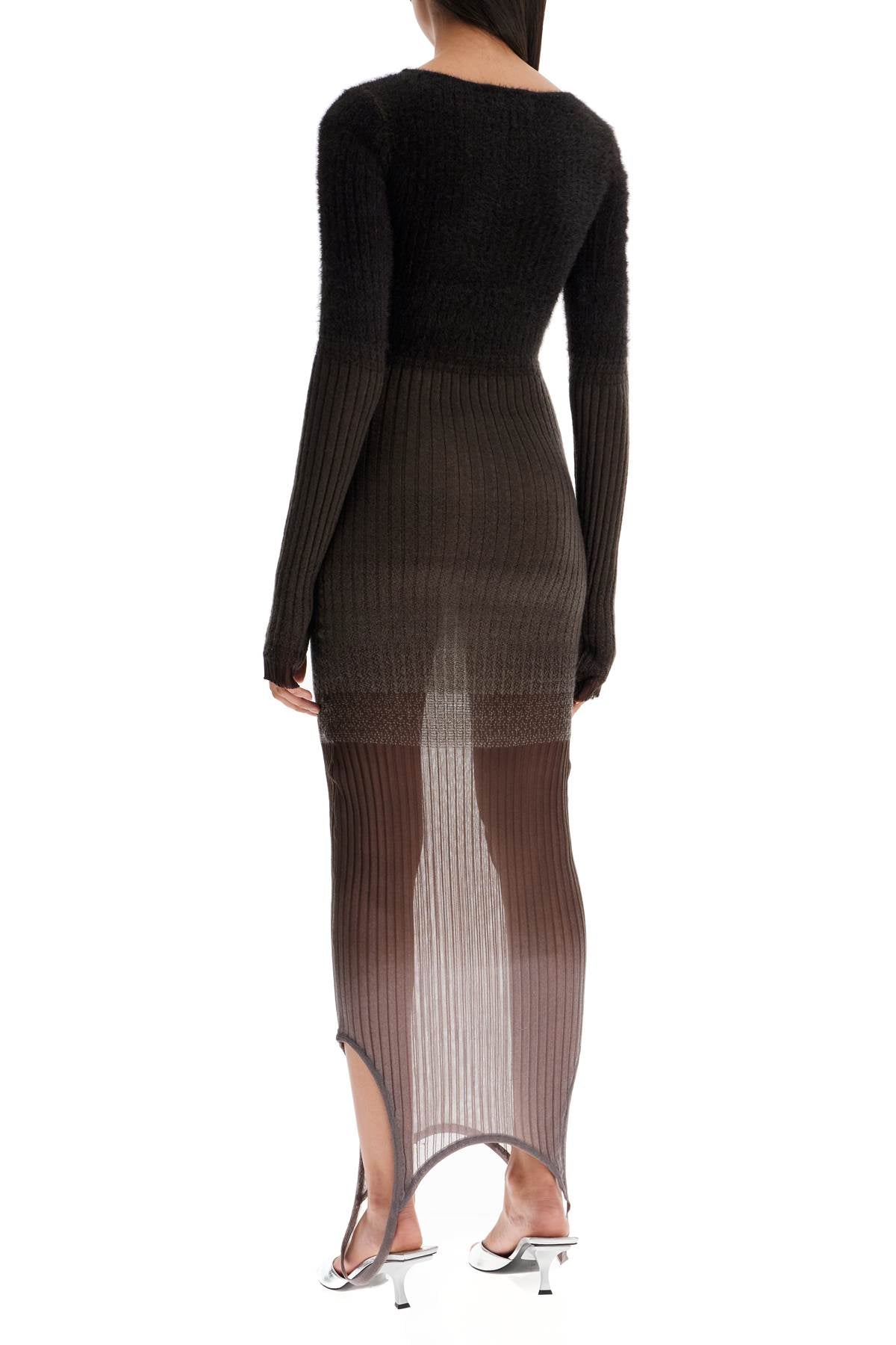 The Attico "gradient knit dress in seven - VivaceVenus