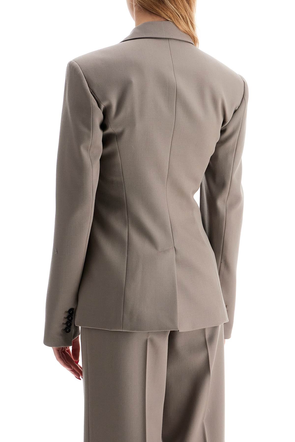 The Attico single-breasted wool blazer - VivaceVenus