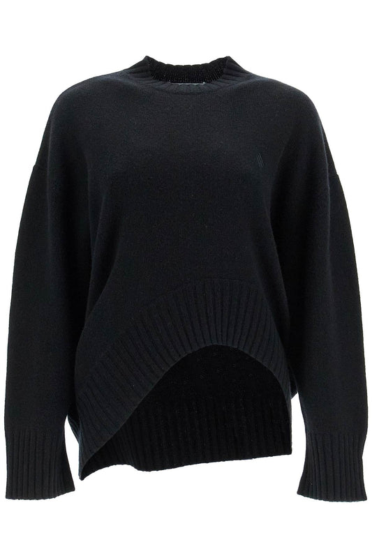 The Attico asymmetric wool and cashmere pullover - VivaceVenus