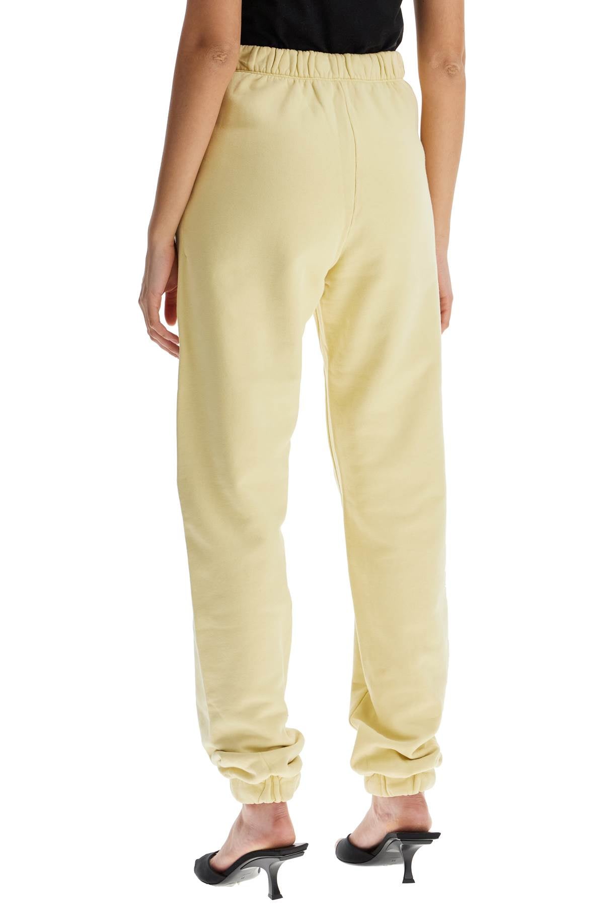 The Attico high waist loose yellow cotton pants - VivaceVenus